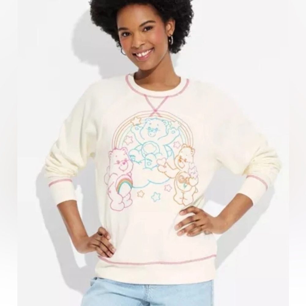 Women’s care bear graphic sweatshirt off white